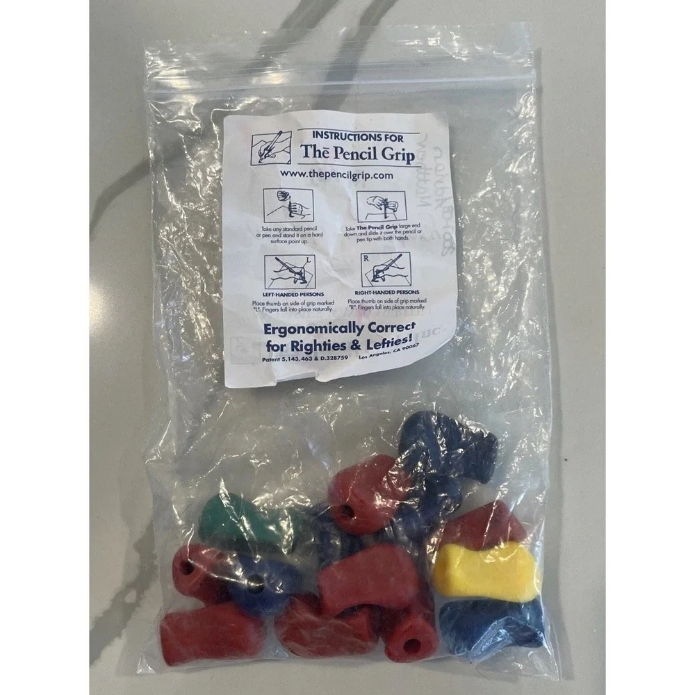 The Pencil Grip Original Pencil Grippers 14 Pc, Improves‎ Kids Handwriting,